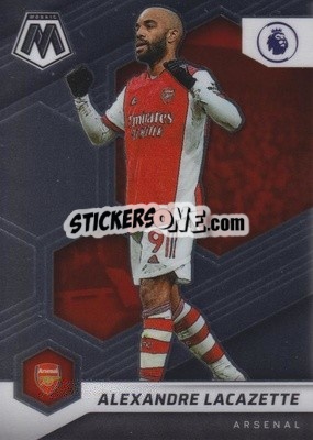 Sticker Alexandre Lacazette - Premier League 2021-2022 Mosaic
 n. 64 - Panini