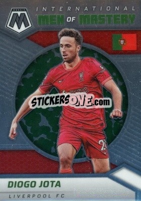 Cromo Diogo Jota - Premier League 2021-2022 Mosaic
 - Panini