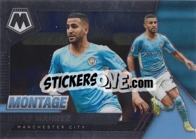 Sticker Riyad Mahrez - Premier League 2021-2022 Mosaic
 n. 2mo - Panini