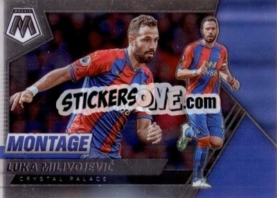 Sticker Luka Milivojevic - Premier League 2021-2022 Mosaic
 n. 14mo - Panini