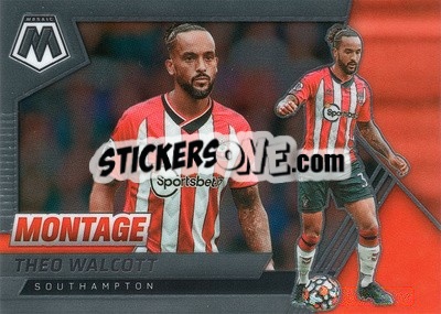 Sticker Theo Walcott - Premier League 2021-2022 Mosaic
 n. 16mo - Panini