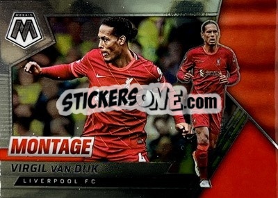 Sticker Virgil van Dijk - Premier League 2021-2022 Mosaic
 n. 26mo - Panini