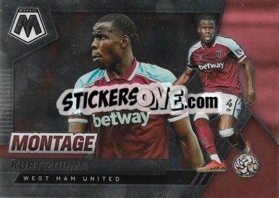Sticker Kurt Zouma - Premier League 2021-2022 Mosaic
 n. 29mo - Panini