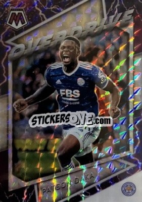 Sticker Patson Daka - Premier League 2021-2022 Mosaic
 n. 3o - Panini