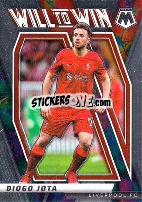 Sticker Diogo Jota - Premier League 2021-2022 Mosaic
 n. 30w - Panini
