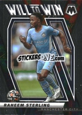 Sticker Raheem Sterling - Premier League 2021-2022 Mosaic
 - Panini