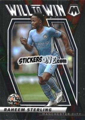 Sticker Raheem Sterling - Premier League 2021-2022 Mosaic
 n. 33w - Panini