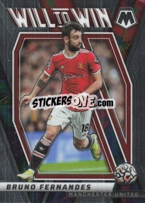 Sticker Bruno Fernandes - Premier League 2021-2022 Mosaic
 n. 34w - Panini