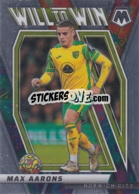 Sticker Max Aarons - Premier League 2021-2022 Mosaic
 - Panini