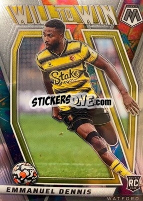 Sticker Emmanuel Dennis - Premier League 2021-2022 Mosaic
 n. 40w - Panini