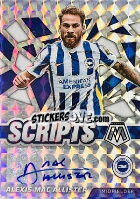 Cromo Alexis Mac Allister - Premier League 2021-2022 Mosaic
 - Panini