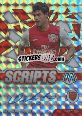 Sticker Carlos Vela - Premier League 2021-2022 Mosaic
 n. SM-CVE - Panini