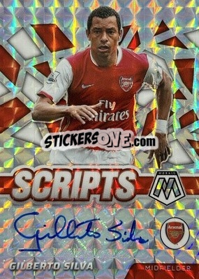 Sticker Gilberto Silva - Premier League 2021-2022 Mosaic
 n. SM-GBS - Panini