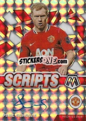 Cromo Paul Scholes - Premier League 2021-2022 Mosaic
 - Panini