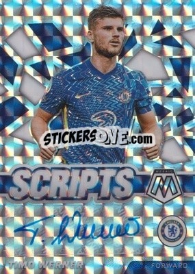Sticker Timo Werner - Premier League 2021-2022 Mosaic
 - Panini