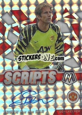 Cromo Edwin van der Sar - Premier League 2021-2022 Mosaic
 - Panini