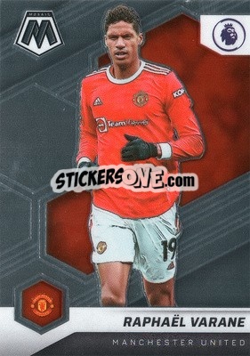 Sticker Raphael Varane - Premier League 2021-2022 Mosaic
 - Panini