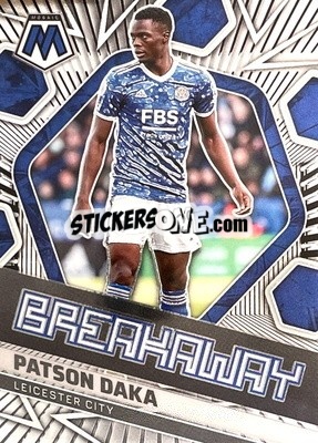 Sticker Patson Daka - Premier League 2021-2022 Mosaic
 n. 3b - Panini