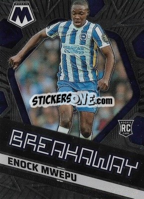 Sticker Enock Mwepu - Premier League 2021-2022 Mosaic
 - Panini