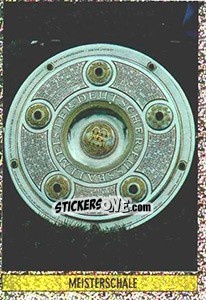 Sticker Meisterschale DFB - German Football Bundesliga 1994-1995 - Panini