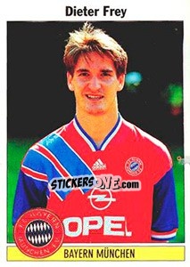 Cromo Dieter Frey - German Football Bundesliga 1994-1995 - Panini