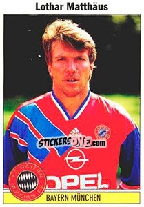 Sticker Lothar Matthäus - German Football Bundesliga 1994-1995 n. 12 - Panini