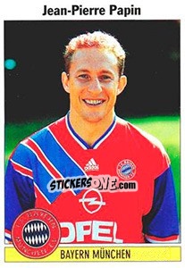 Sticker Jean-Pierre Papin - German Football Bundesliga 1994-1995 - Panini