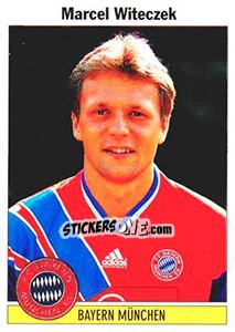 Sticker Marcel Witeczek - German Football Bundesliga 1994-1995 - Panini
