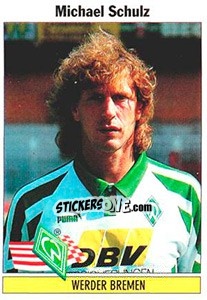 Cromo Michael Schulz - German Football Bundesliga 1994-1995 - Panini