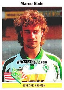 Cromo Marco Bode - German Football Bundesliga 1994-1995 - Panini