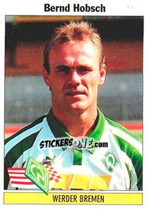 Cromo Dieter Hobsch - German Football Bundesliga 1994-1995 - Panini