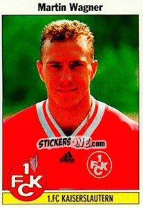 Sticker Martin Wagner - German Football Bundesliga 1994-1995 - Panini