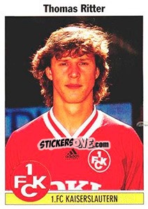 Cromo Thomas Ritter - German Football Bundesliga 1994-1995 - Panini