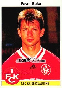 Cromo Pavel Kuka - German Football Bundesliga 1994-1995 - Panini