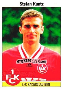 Sticker Stefan Kuntz - German Football Bundesliga 1994-1995 - Panini