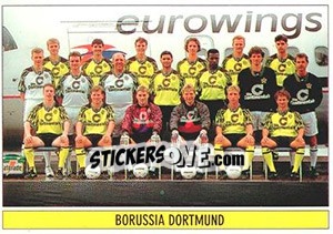 Sticker Mannschaftsbild - German Football Bundesliga 1994-1995 - Panini