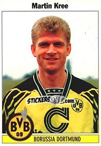 Cromo Martin Kree - German Football Bundesliga 1994-1995 - Panini