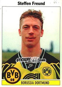 Cromo Steffen Freund - German Football Bundesliga 1994-1995 - Panini