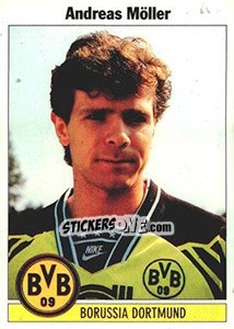 Cromo Andreas Möller - German Football Bundesliga 1994-1995 - Panini