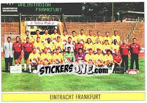 Sticker Mannschaftsbild - German Football Bundesliga 1994-1995 - Panini