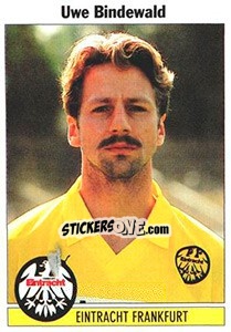 Cromo Uwe Bindewald - German Football Bundesliga 1994-1995 - Panini