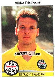 Cromo Mirko Dickhaut - German Football Bundesliga 1994-1995 - Panini