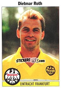 Cromo Dietmar Roth - German Football Bundesliga 1994-1995 - Panini