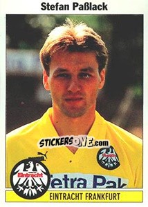 Cromo Stefan Paβlack - German Football Bundesliga 1994-1995 - Panini