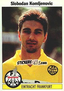 Cromo Slobodan Komljenovic - German Football Bundesliga 1994-1995 - Panini