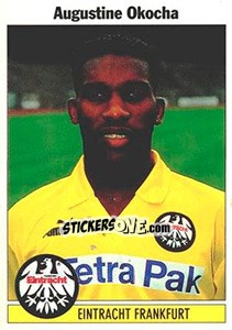 Sticker Augustine Okocha - German Football Bundesliga 1994-1995 - Panini