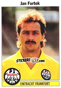 Sticker Jan Furtok - German Football Bundesliga 1994-1995 - Panini