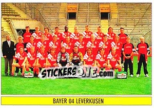 Sticker Mannschaftsbild - German Football Bundesliga 1994-1995 - Panini