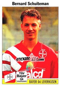 Cromo Bernard Schuiteman - German Football Bundesliga 1994-1995 - Panini