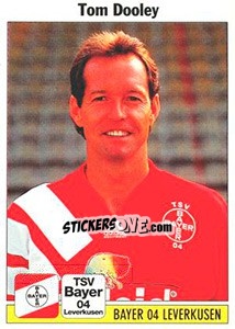Cromo Tom Dooley - German Football Bundesliga 1994-1995 - Panini